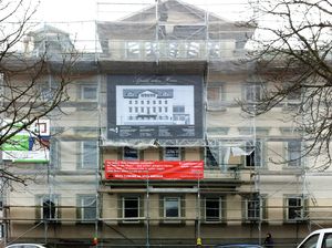 Großformatbanner in Mesh